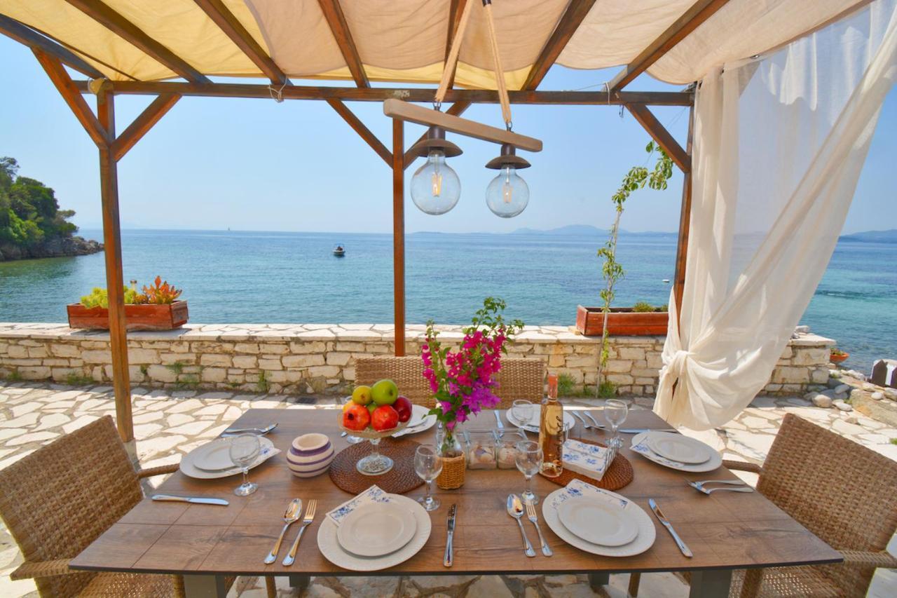Nissaki Olive Press Villas Nisaki  ภายนอก รูปภาพ