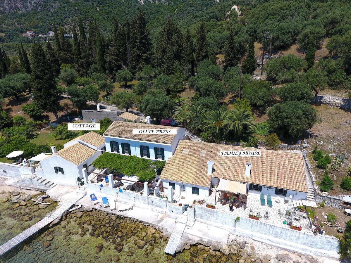 Nissaki Olive Press Villas Nisaki  ภายนอก รูปภาพ