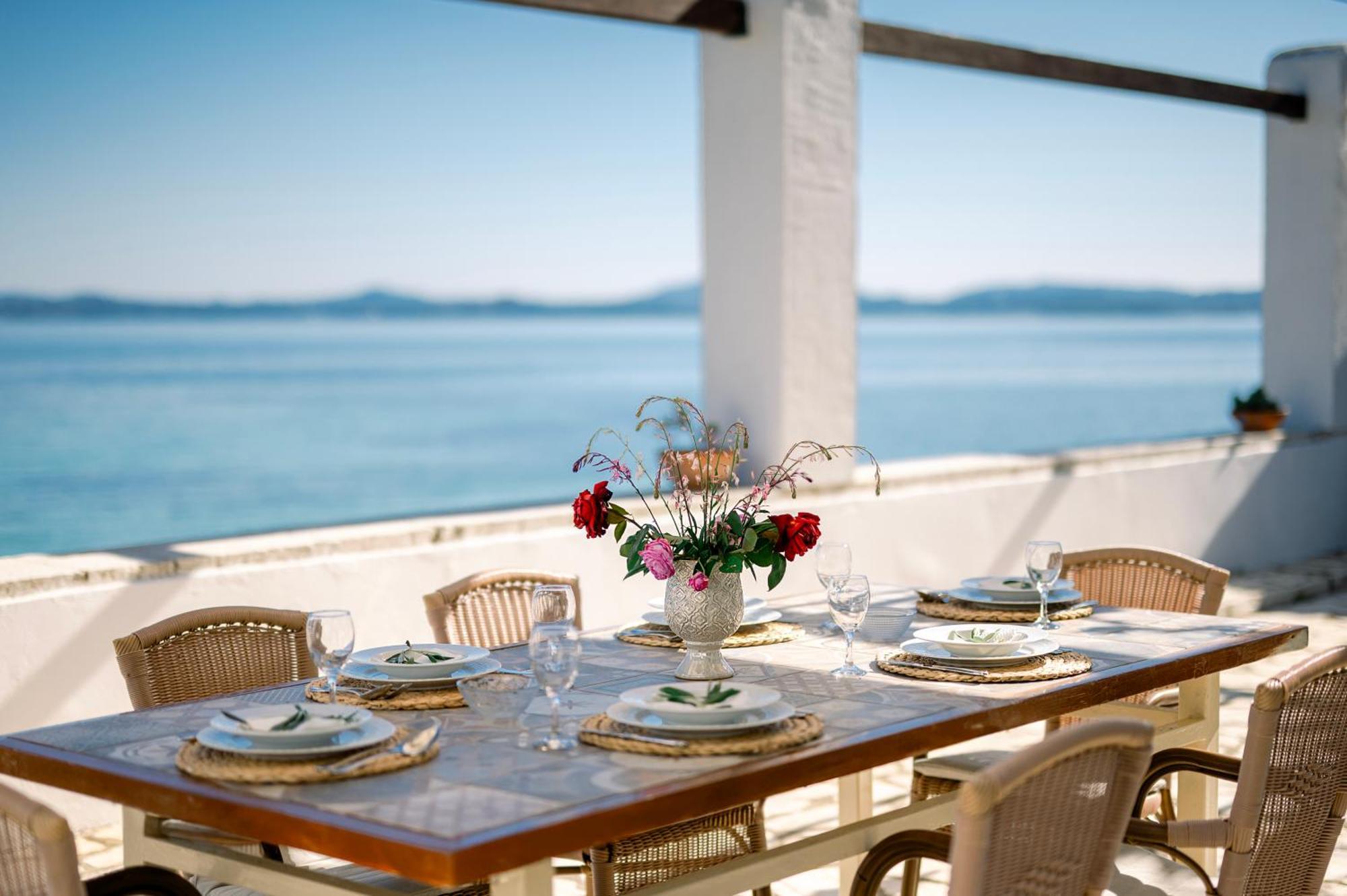 Nissaki Olive Press Villas Nisaki  ภายนอก รูปภาพ