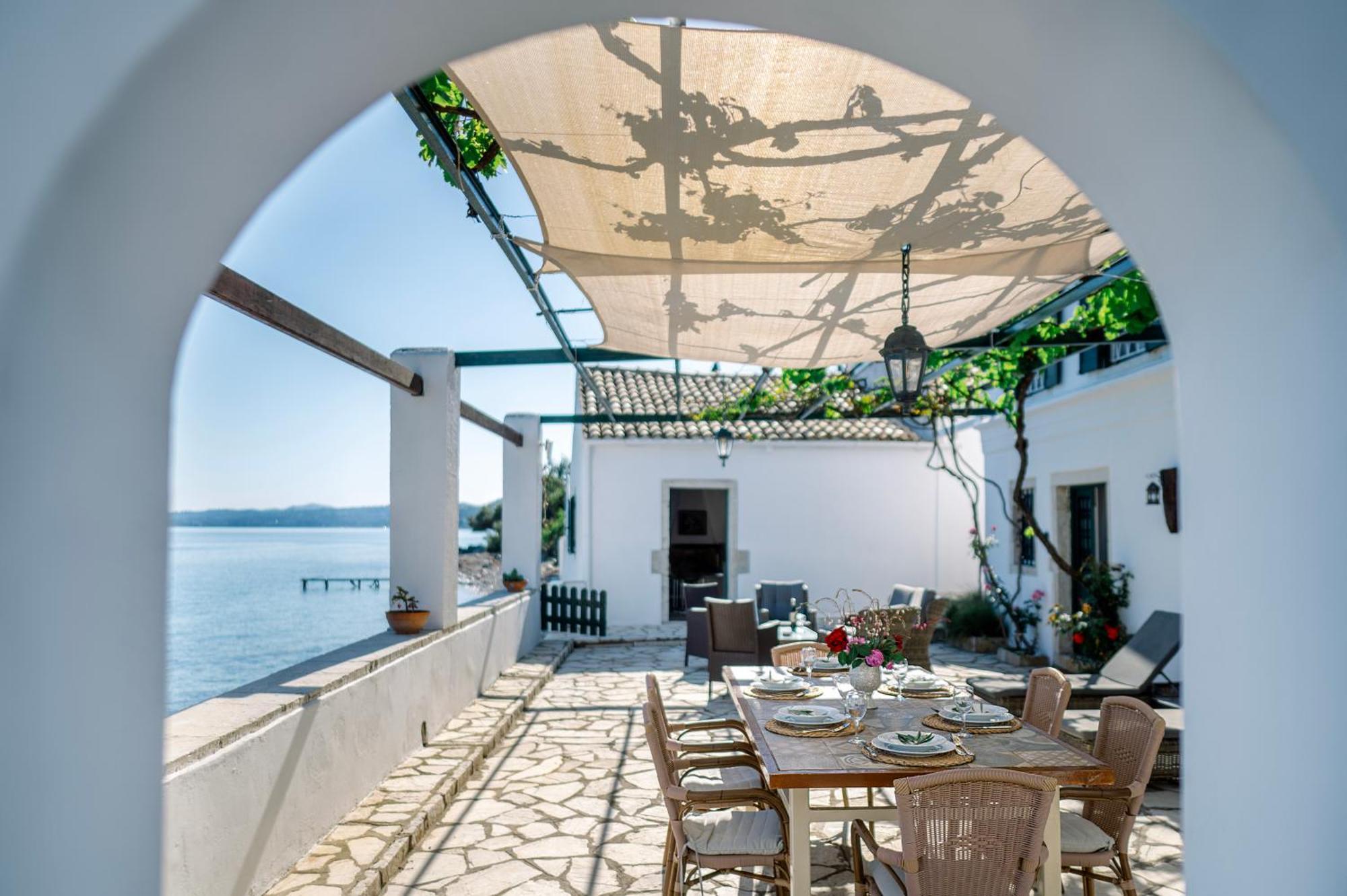 Nissaki Olive Press Villas Nisaki  ภายนอก รูปภาพ